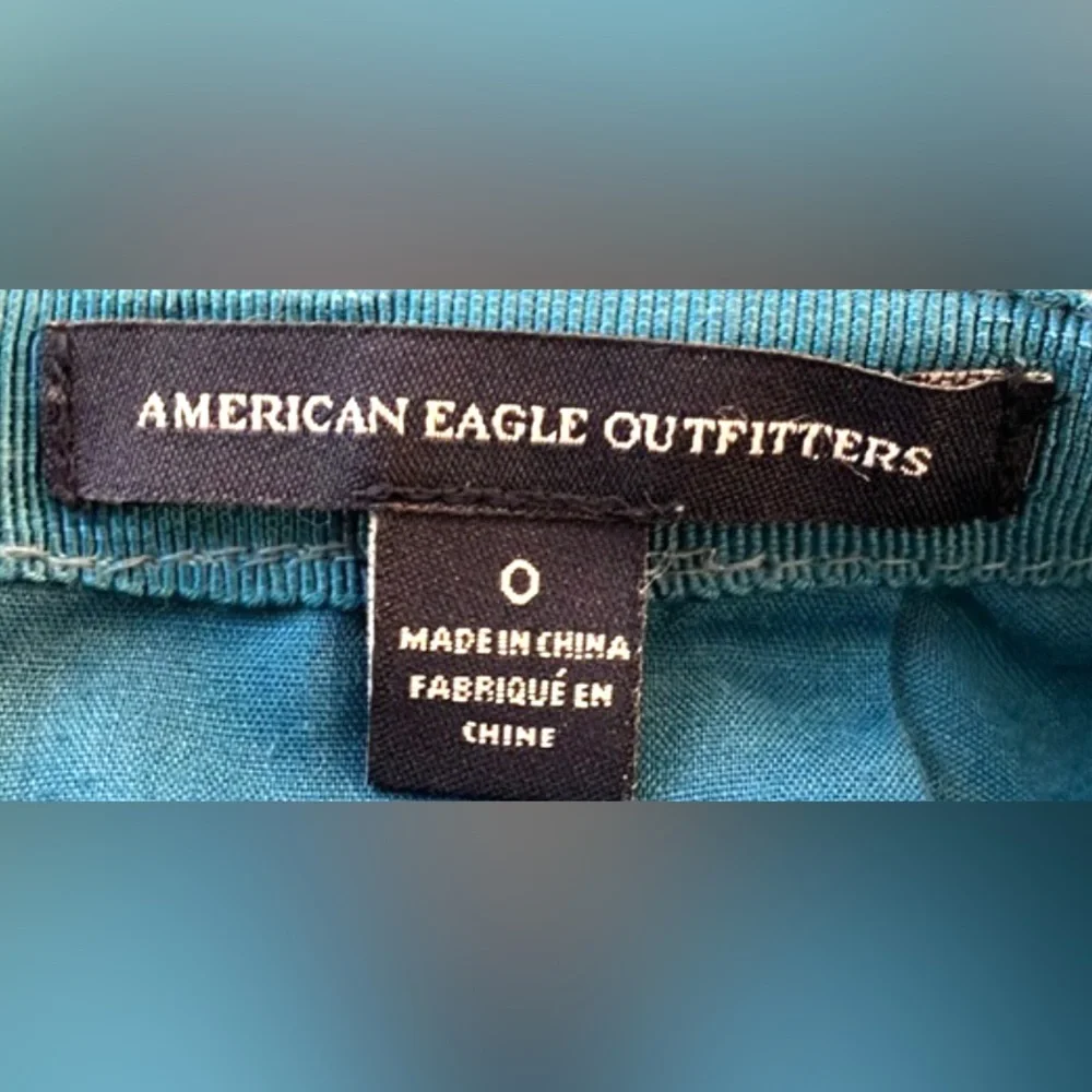 American Eagle Mini Skirt Southwestern Print in Terracotta - Blue Colors size 0